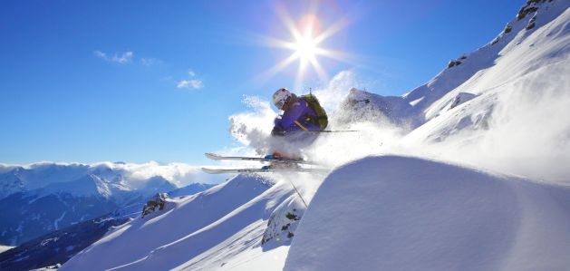 Winterliche Bergwelt für Skitouren im Gasteinertal